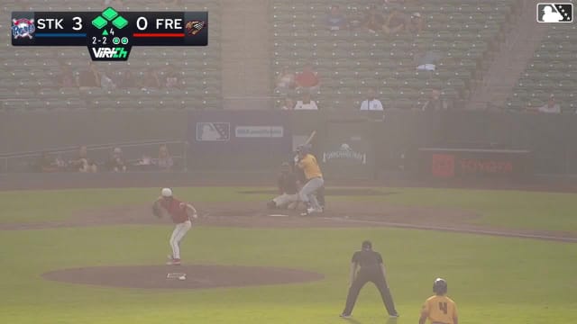 Gavin Turley hits a grand slam (13) to left center field. Ramon Landaeta scores. Drew Burress scores. Bobby Blandford scores.