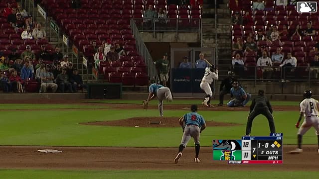 Eduardo Tait singles on a ground ball to center fielder Dillon Head. Danny De Andrade scores. Marek Houston to 3rd.