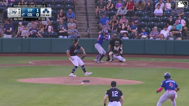 Hendry Mendez singles on a line drive to right fielder Kahlil Watson. Walker Jenkins scores. Emmanuel Rodriguez scores. Aaron Sabato to 2nd.