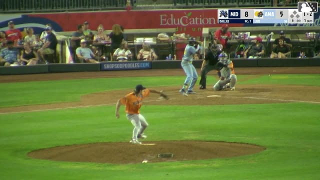 Jansel Luis homers (15) on a fly ball to right center field.