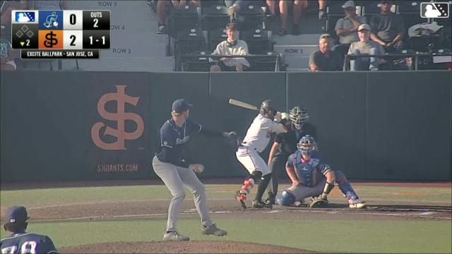 Jhonny Level homers (8) on a fly ball to right center field.