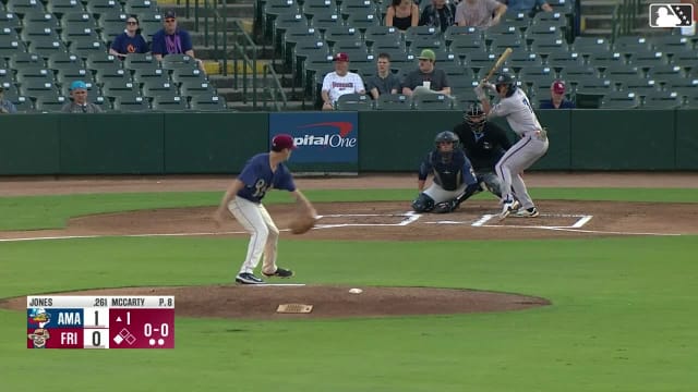 Druw Jones homers (6) on a fly ball to left center field. Cristofer Torin scores.