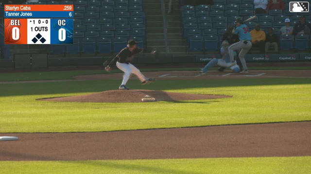 Aiva Arquette homers (1) on a fly ball to right field.