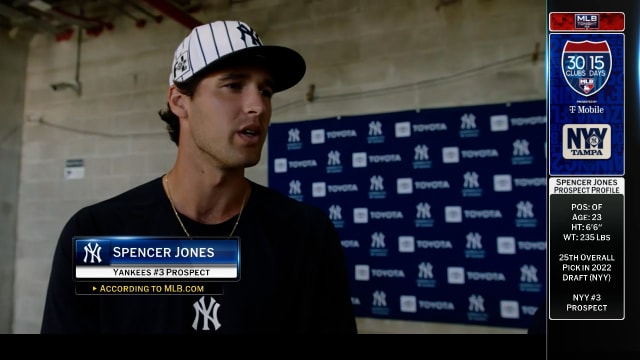 Spencer Jones talks hitting, Spring Breakout