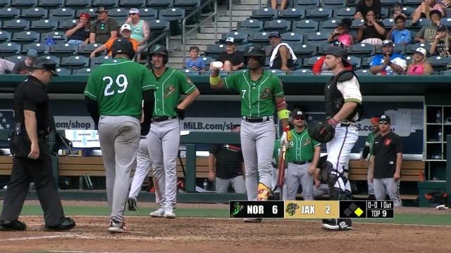 Samuel Basallo drills his 19th homer