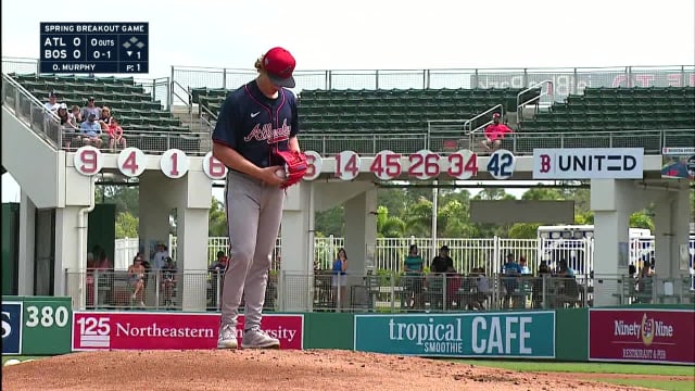 Braves No. 5 prospect Owen Murphy's scoreless inning