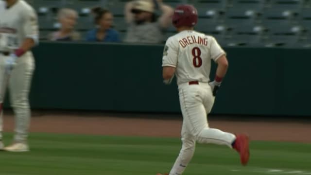Dylan Dreiling's two-run home run
