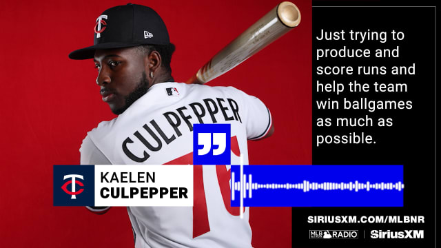 Kaelen Culpepper: 'Just trying to get to the bigs'