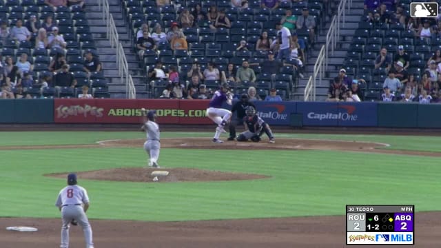 Sterlin Thompson called out on strikes.