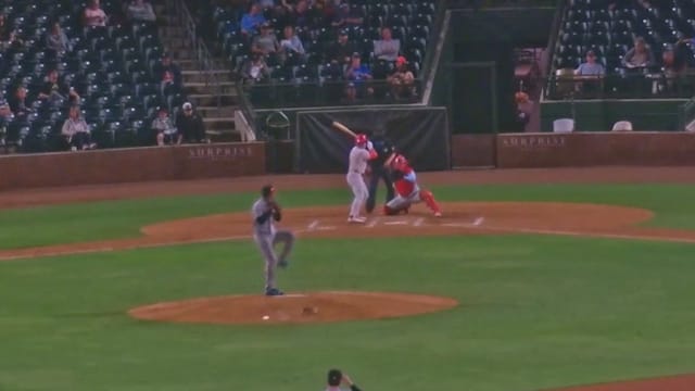 Dante Nori three-hit performance