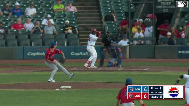 Héctor Rodríguez homers (12) on a fly ball to center field. TJ Friedl scores. Ivan Johnson scores.