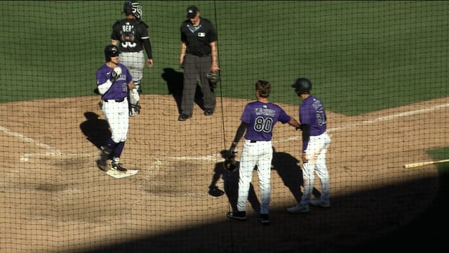 Cole Carrigg's three-run home run