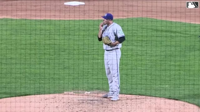 Connor Van Scoyoc's fifth strikeout vs. Binghamton