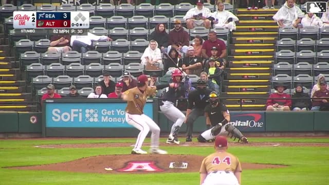 Bryan Rincon homers (11) on a fly ball to left field.