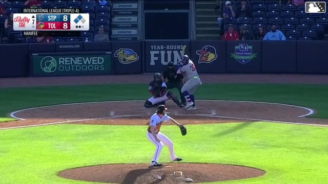 Brenan Hanifee In play, run(s) to Gabriel Gonzalez