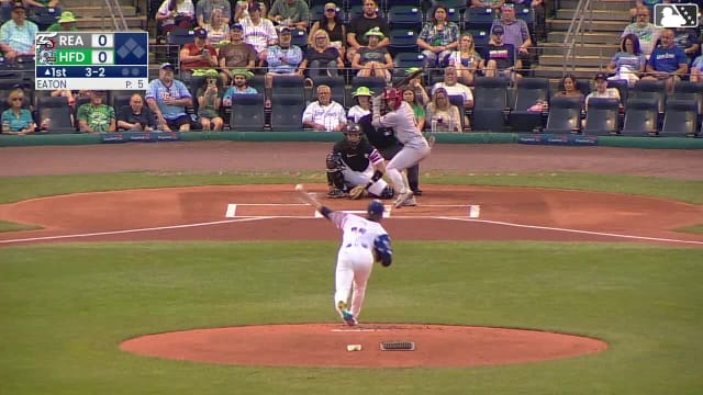 Bryan Rincon homers (23) on a fly ball to right center field.