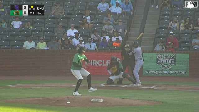 Ryan Burrowes singles on a sharp ground ball to right fielder Jared Jones. Kyle Lodise scores. Ryan Burrowes to 2nd. Ryan Burrowes advances to 2nd, on a fielding error by right fielder Jared Jones.