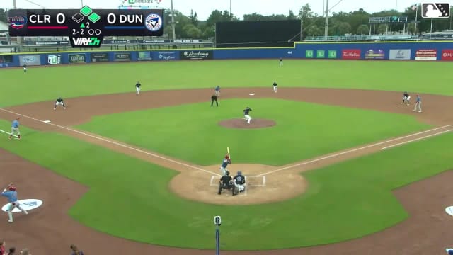 Matthew Ferrara doubles (15) on a line drive to left fielder Enmanuel Bonilla. Jonathan Hogart scores. Juan Villavicencio to 3rd.