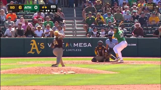 Henry Bolte's three-run home run