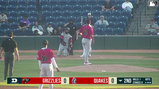 Gabriel Davalillo singles on a sharp fly ball to center fielder Roldy Brito. Jonny McGill scores. Kevyn Castillo to 2nd.