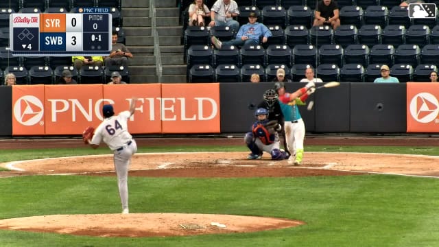 Kenedy Corona's Little League home run