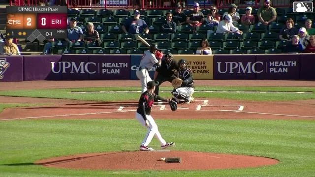 Thomas Sosa homers (4) on a fly ball to center field.