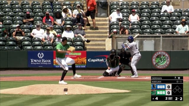 Nestor German K's five in scoreless outing