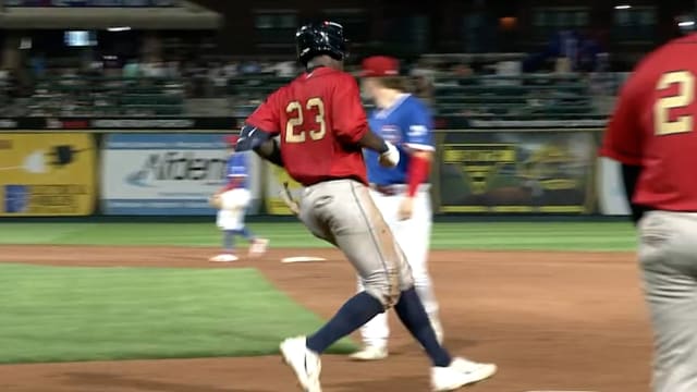 Vahn Lackey collects three hits and two stolen bases