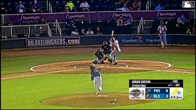Cristian Hernández singles on a ground ball to left fielder Josh Adamczewski. Ethan O'Donnell scores. Jay Beshears scores.