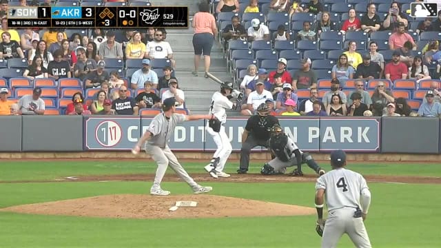 Nolan Schubart homers (5) on a fly ball to right field.