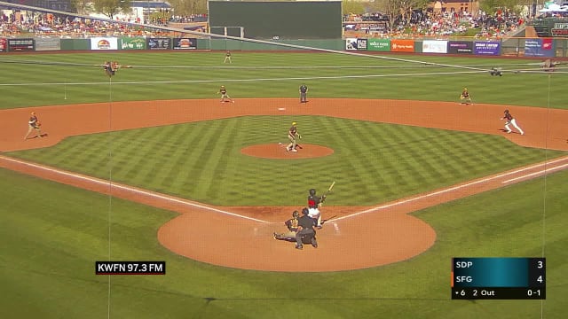 Bo Davidson's two-run double