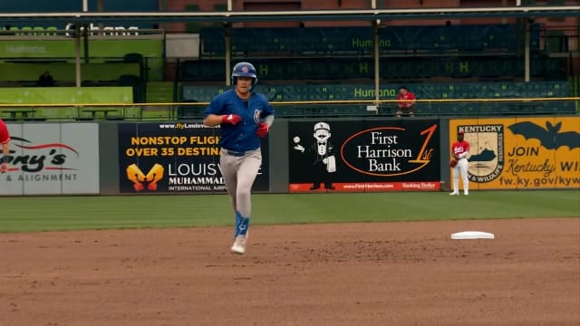 James Triantos' first homer of the year