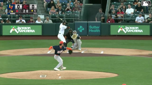 Bryce Eldridge homers (1) on a fly ball to right center field. Jesus Rodriguez scores.