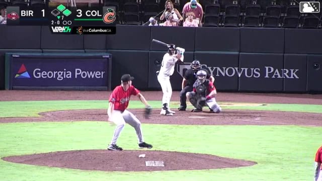 Patrick Clohisy singles on a line drive to right fielder Dylan Campbell. Tyler Tolve scores. Will Verdung to 3rd.