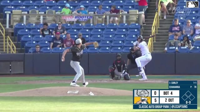 Jace LaViolette homers (6) on a line drive to right center field. Jeffrey Mercedes scores.