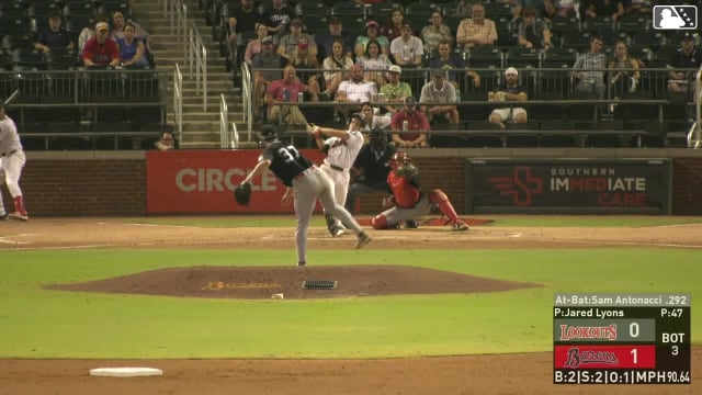Sam Antonacci's two-run single
