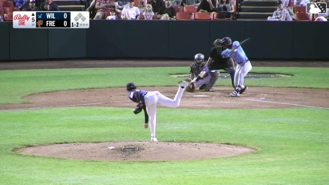 Juaron Watts-Brown's eight strikeouts