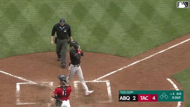 Zac Veen's third homer of the season 
