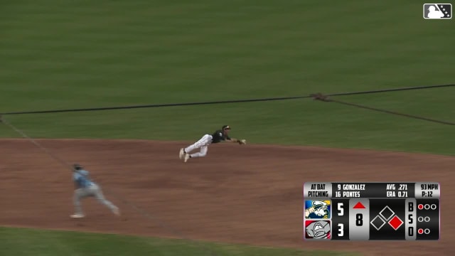 Casey Yamauchi's diving stop