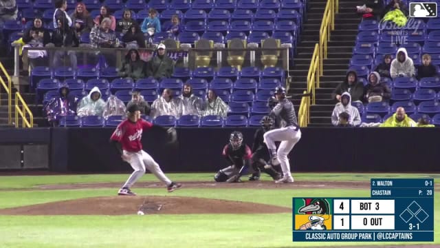 Aaron Walton homers (5) on a line drive to left field.