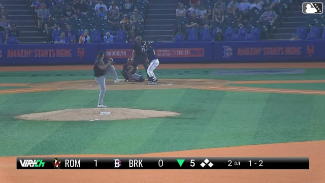 Cory Wall's fourth strikeout