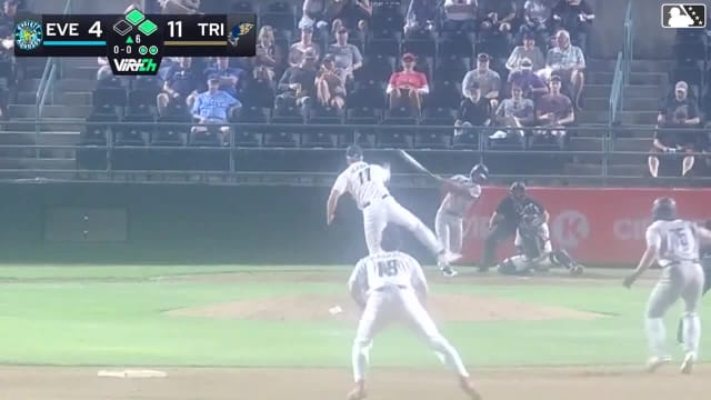 Carlos Jimenez homers (16) on a fly ball to left center field. Aiden Taurek scores. Luis Suisbel scores.
