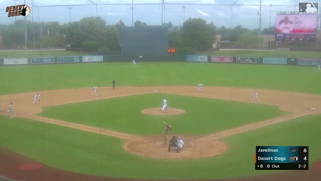 Alex McCoy singles on a line drive to center fielder Dillon Lewis. Carter Graham scores.