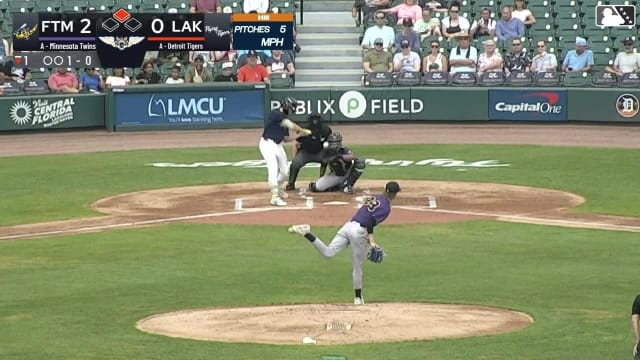 Bryce Rainer's two-run home run