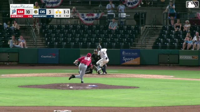Nick Weyrich In play, run(s) to Andreimi Antunez