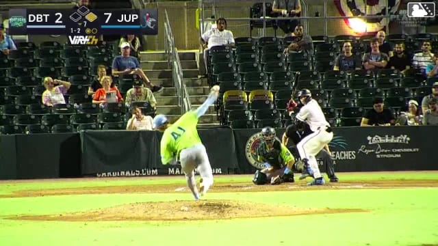 Jacob Lombard's two-run homer