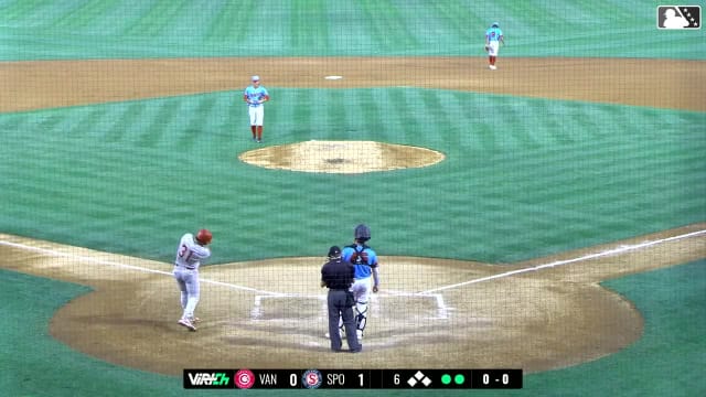 Mason Green logs his 5th and final strikeout