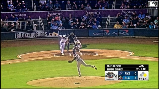 Braylon Payne's two-run home run