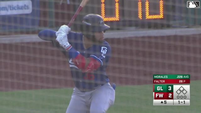 Emil Morales' solo homer