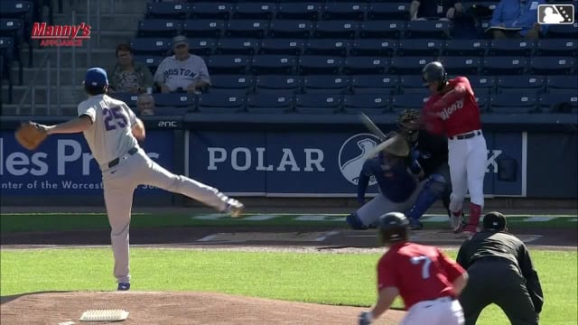 Kristian Campbell's two-run single